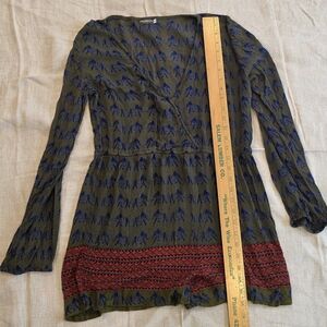 EARTHBOUND Green and Blue Jumpsuit with Red Detail